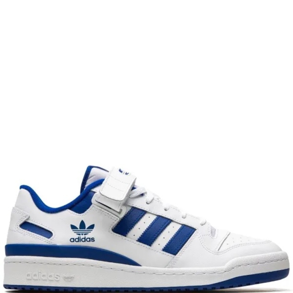 Adidas Forum Low White/Royal Blue Sneakers 💙